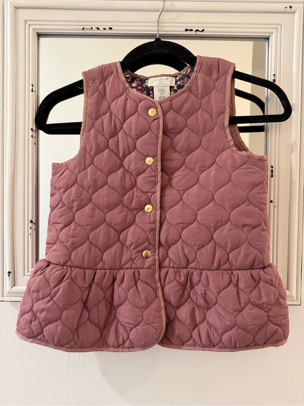 Aspen Kids Quilted Puffer Vest